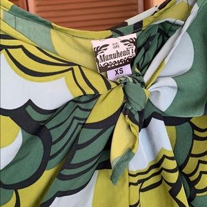 Brooklyn tie front pants xs